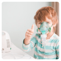 Nebulization with Saltolin and Iprex