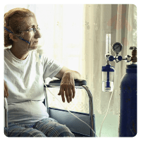 Oxygen Inhalation 1-8 Lpm/hour