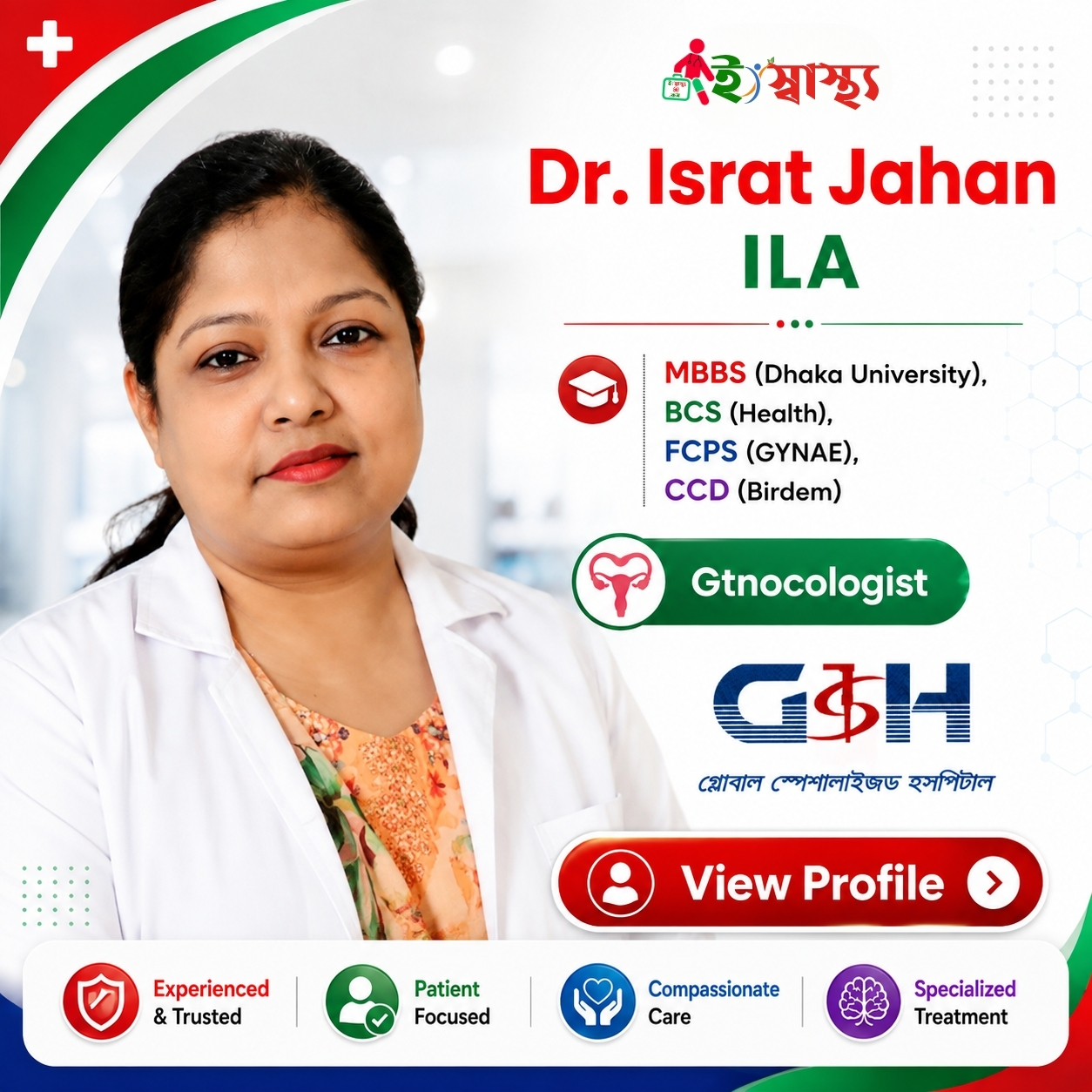 Prof. Dr. Israt Jahan Ila